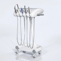 Chariot dentaire vétérinaire pour 5 instruments 