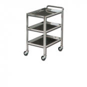 Chariot avec 3 tablettes