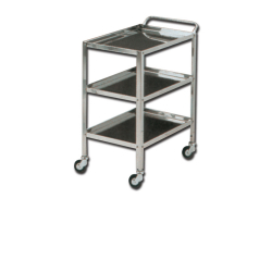 Chariot avec 3 tablettes