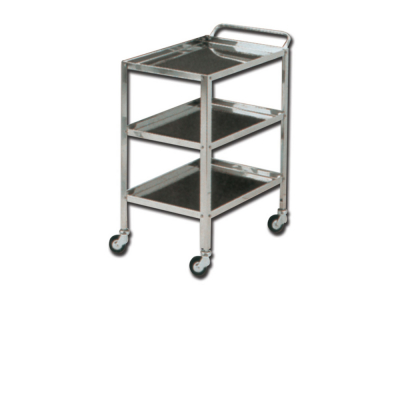 Chariot avec 3 tablettes