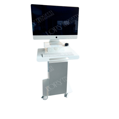 Chariot avec support pour ordinateur