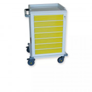 Chariot de rangement modulaire en acier ou inox