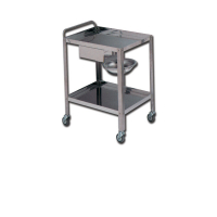 Chariot de soins en inox AISI 304 Chariot de soins en inox AISI 304