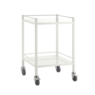 Chariot Médical polyvalent en acier inoxydable avec ou sans tiroirs - Largeur 60 cm