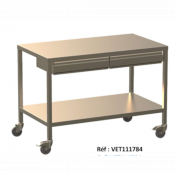 Table de travail avec tiroirs
