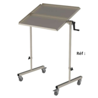 Table pont orientable