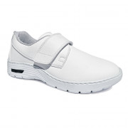 Sneakers professionnelles blanches avec scratchs  - Taille 34 à 47