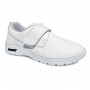Sneakers professionnelles blanches avec scratchs  - Taille 34 à 47