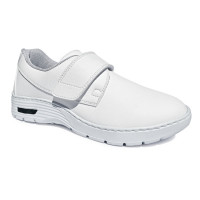 Sneakers professionnelles blanches avec scratchs - Taille 34 à 47 Sneakers professionnelles blanches avec scratchs - Taille 34 à 47