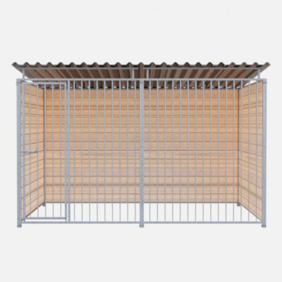 Chenil bois PROTECTA MKS - 3 X 2 m - Barreaux