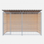 Chenil bois PROTECTA MKS - 3 X 2 m - Barreaux