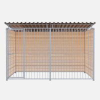 Chenil bois PROTECTA MKS - 3 X 2 m - Barreaux Chenil bois PROTECTA MKS - 3 X 2 m - Barreaux