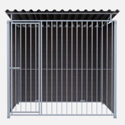 Chenil en composite entièrement évolutif - 2 X 2 m - Barreaux