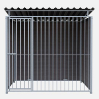 Chenil en composite entièrement évolutif - 2 X 2 m - Barreaux Chenil en composite entièrement évolutif - 2 X 2 m - Barreaux