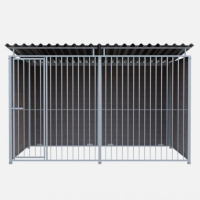 Chenil en composite WPC ETERNA MKS - 3 X 2 m - Barreaux Chenil en composite WPC ETERNA MKS - 3 X 2 m - Barreaux