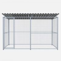 Chenil en kit métal - 3 x 2 m - Grillage Chenil en kit métal - 3 x 2 m - Grillage