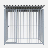 Chenil en métal - 2 X 2 m - Barreaux Chenil en métal - 2 X 2 m - Barreaux