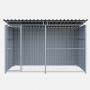 Chenil en métal - 3 X 2 m - Grillage