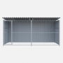 Chenil en métal - 4 X 2 m - Grillage