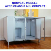 Lot de 4 pieds pour parc à chats