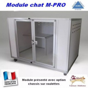 Parc à chats modulaire MKS – confort et hygiène pour élevages et pensions