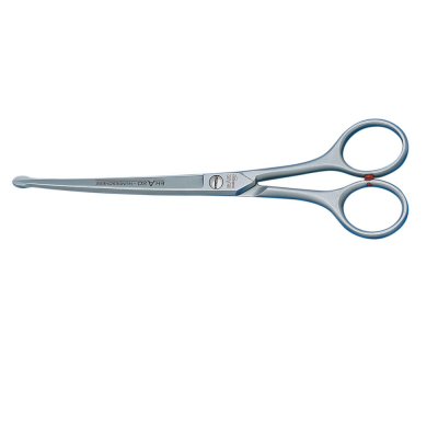 Ciseaux courbés en inox à bouts ronds - 17 cm