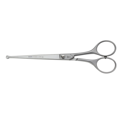 Ciseaux droits à lentilles en inox - 16,5 cm