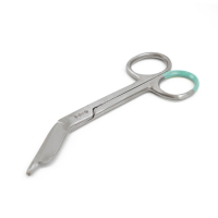 Ciseaux à Bandages Lister 14 cm – Usage Médical Sécurisé – Jetables, Stériles et Codés Couleur