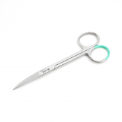 Ciseaux à Iris 11,5 cm Droits ou Courbés – Précision Chirurgicale – Stériles, Codés Couleur, Usage M