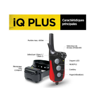 Collier de dressage iQ PLUS pour un chien