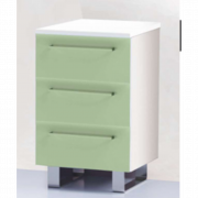Commode à 3 tiroirs sur pieds