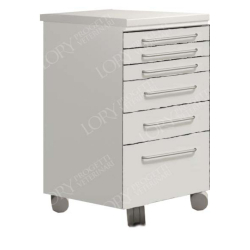 Commode avec 5 tiroirs sur roulettes