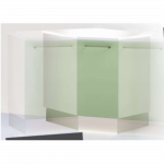 Commode d'angle avec porte - 8 modèles