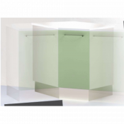 Commode d'angle avec porte - 8 modèles