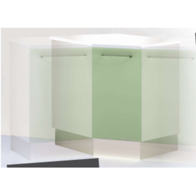 Commode d'angle avec porte - 8 modèles