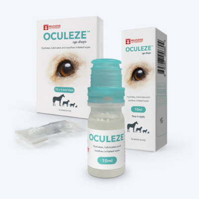 Gouttes oculaires vétérinaires Oculeze – hydratantes, apaisantes et naturelles