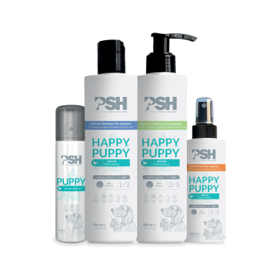Pack de soins pour chiots avec 4 produits