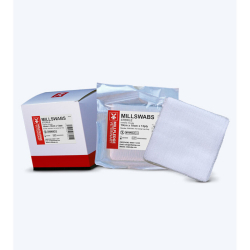 Compresses tissées stériles 12 plis - 7,5 et 10 cm