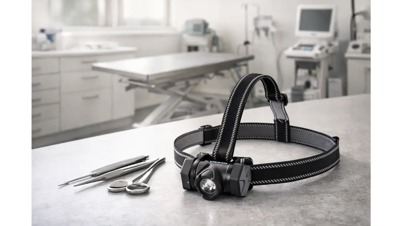 Lampe frontale médicale