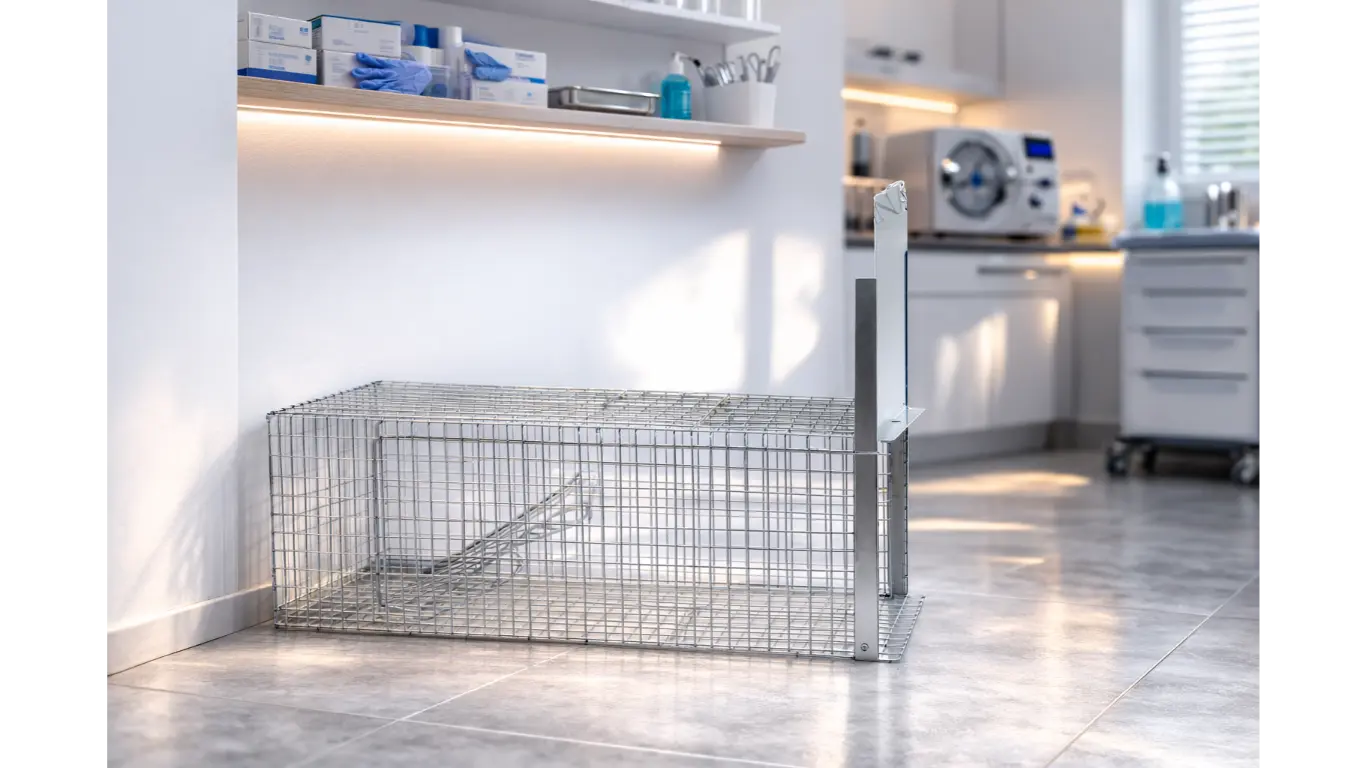 cage trappe chat