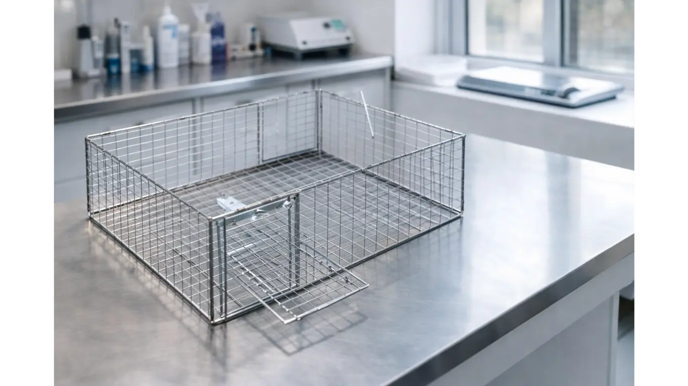 cage trappe chat