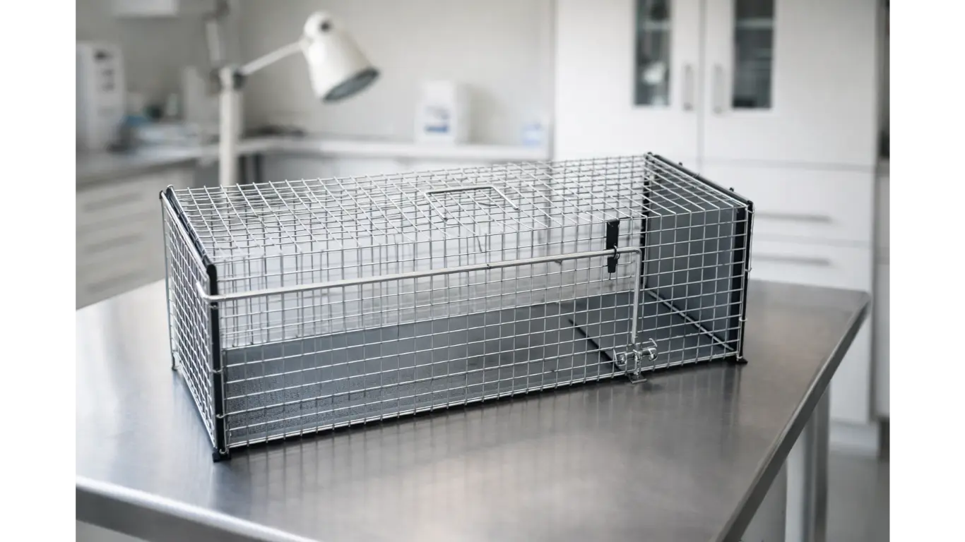 cage trappe chat