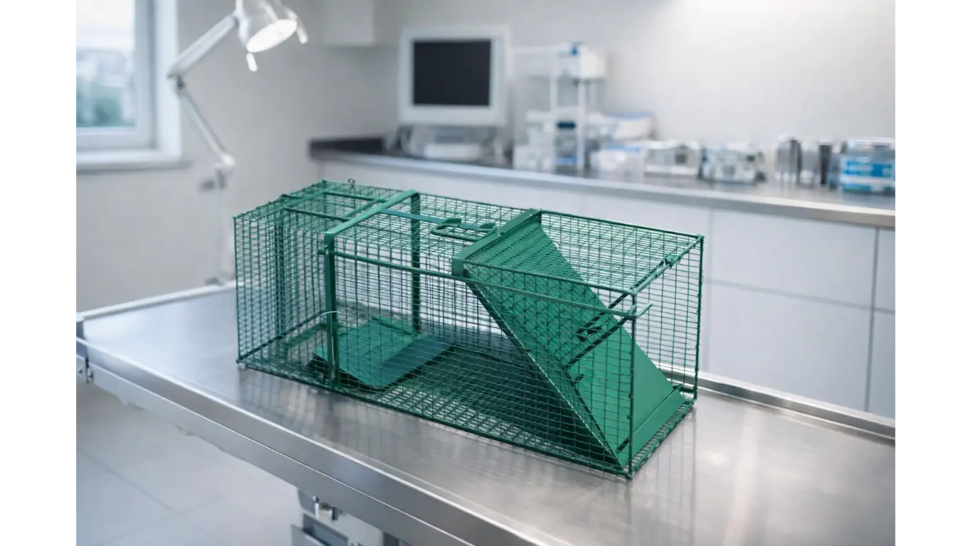 cage trappe chat