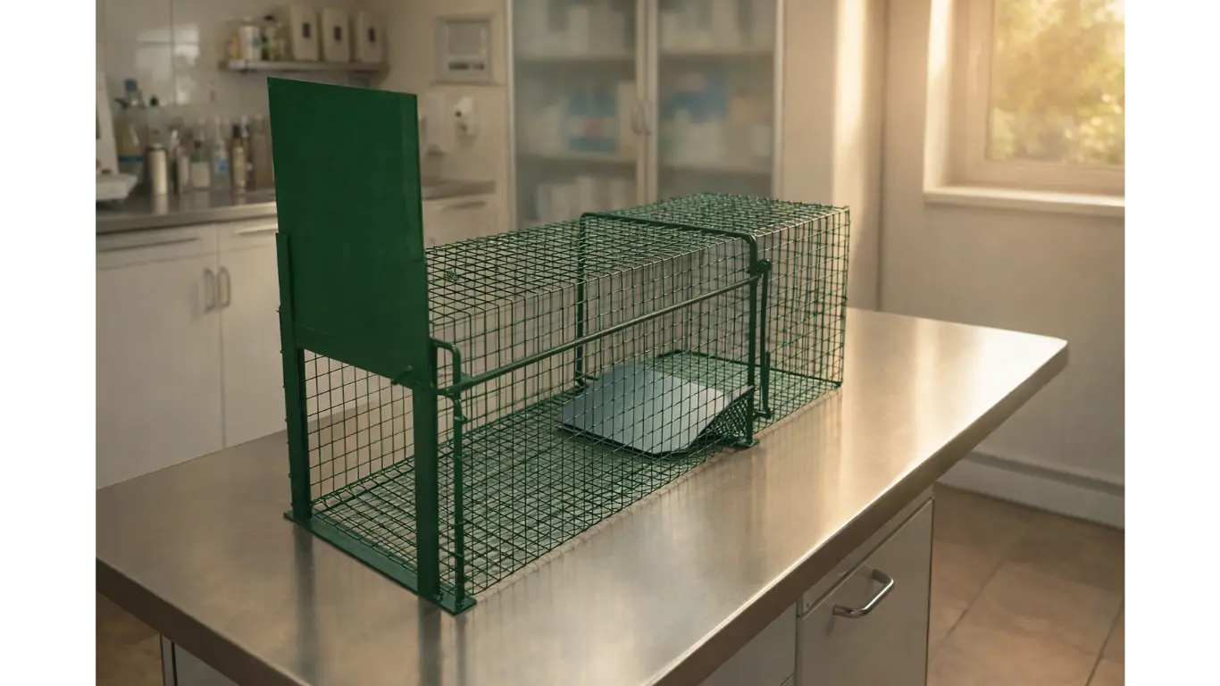 cage trappe chat