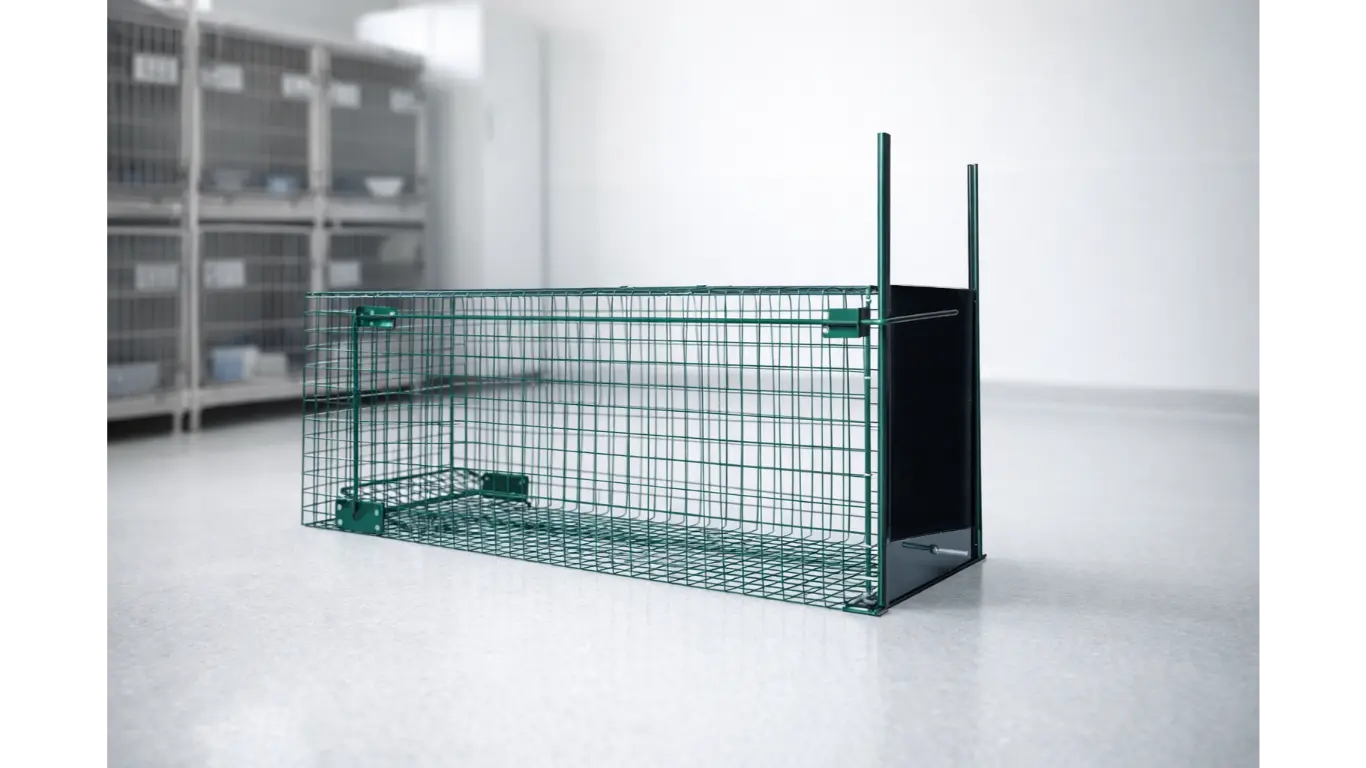 cage trappe chat