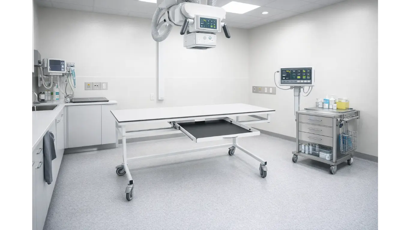 Technologies innovantes table radiographie