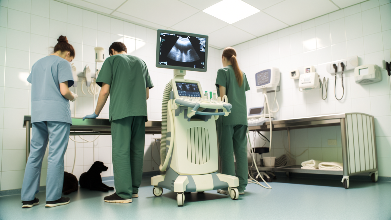 Optimisation des réglages de l'échographe vétérinaire pour des images de haute qualité