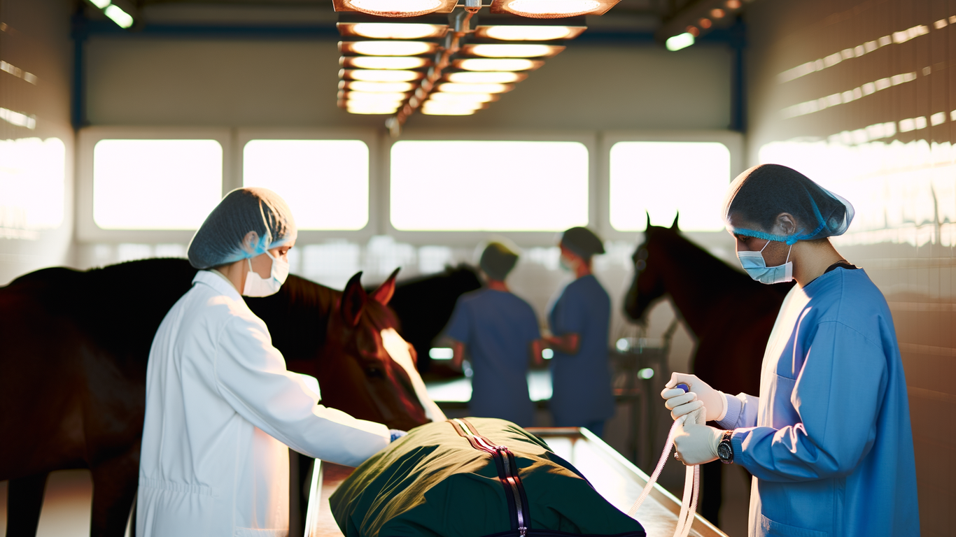 Élaboration d'un protocole de soins vétérinaires pour chevaux