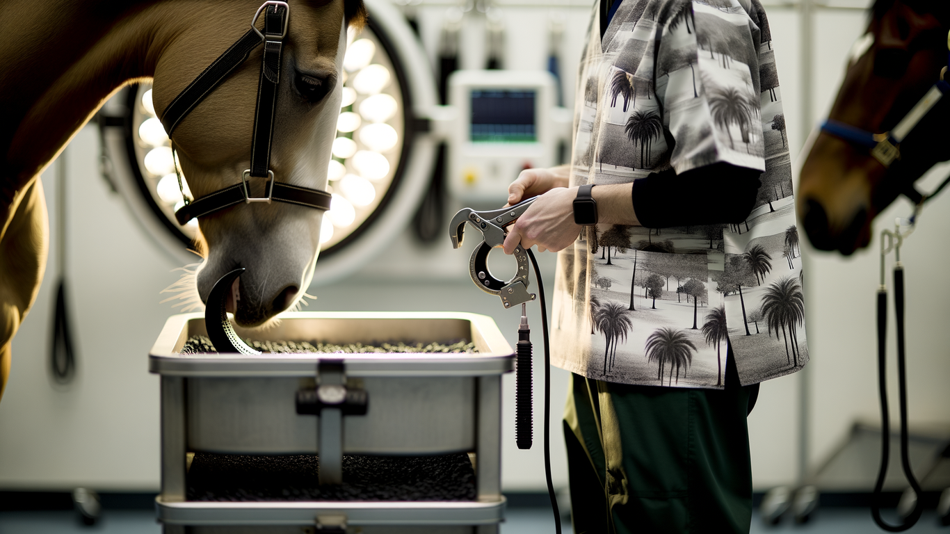 Outils d'entretien des sabots de cheval
