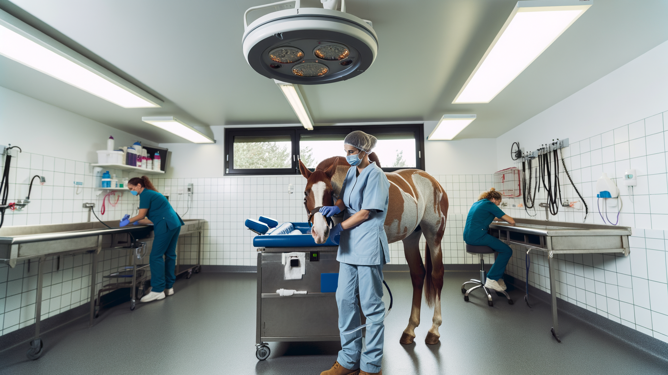 Évaluation de la déshydratation chez le cheval